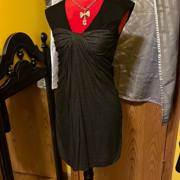 Armani Exchange Black and Grey Dress - Picture 1 of 3